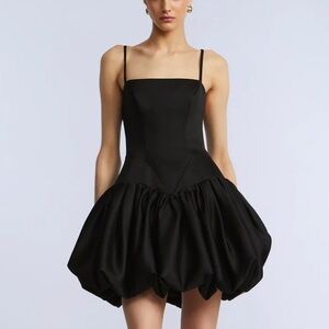 BCBGMaxAzria Black Mini Dress